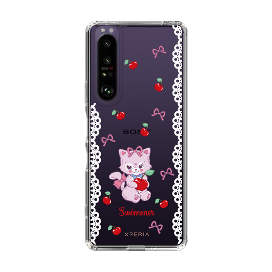 スリムプロテクションケース［ SWIMMER - チェリー - キャミー ］