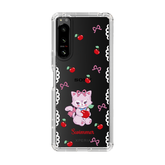 スリムプロテクションケース［ SWIMMER - チェリー - キャミー ］