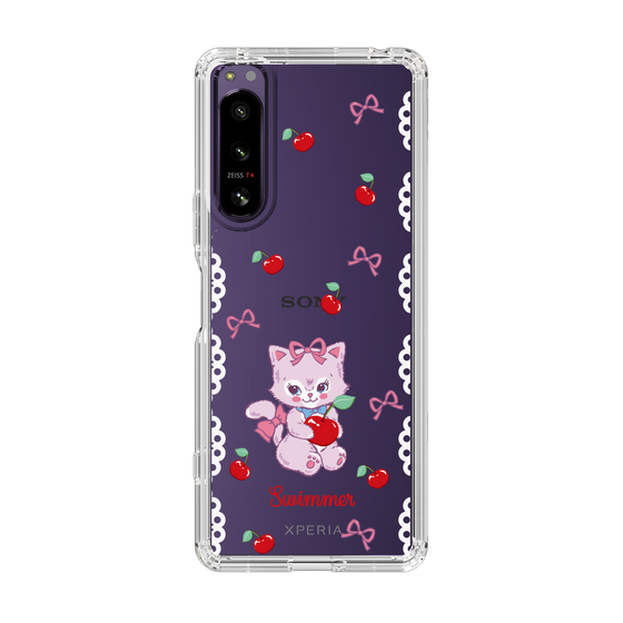 スリムプロテクションケース［ SWIMMER - チェリー - キャミー ］