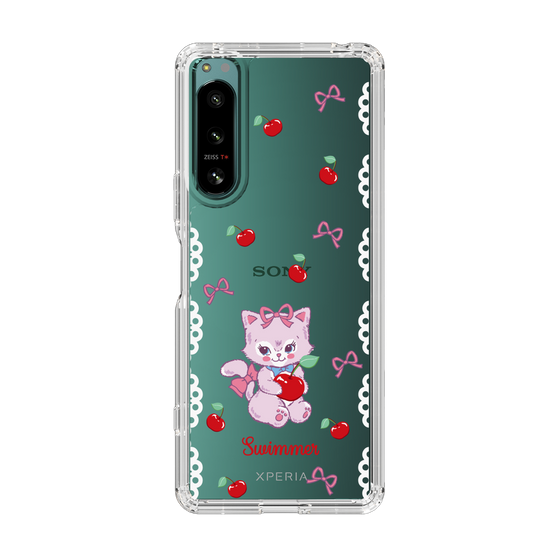 スリムプロテクションケース［ SWIMMER - チェリー - キャミー ］