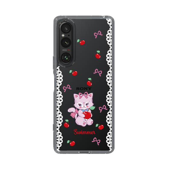 スリムプロテクションケース［ SWIMMER - チェリー - キャミー ］