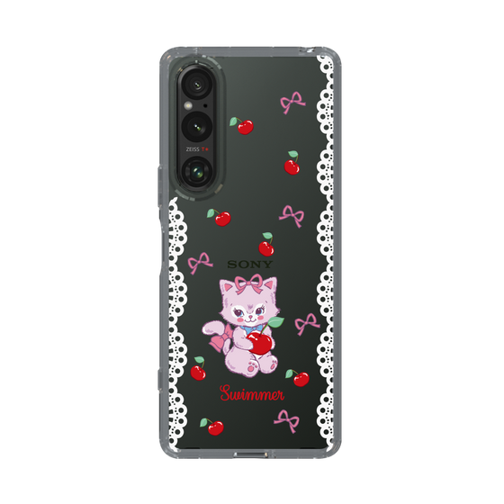 スリムプロテクションケース［ SWIMMER - チェリー - キャミー ］