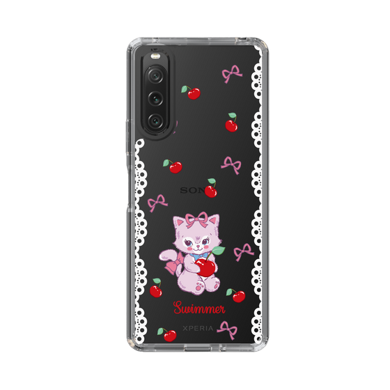 スリムプロテクションケース［ SWIMMER - チェリー - キャミー ］