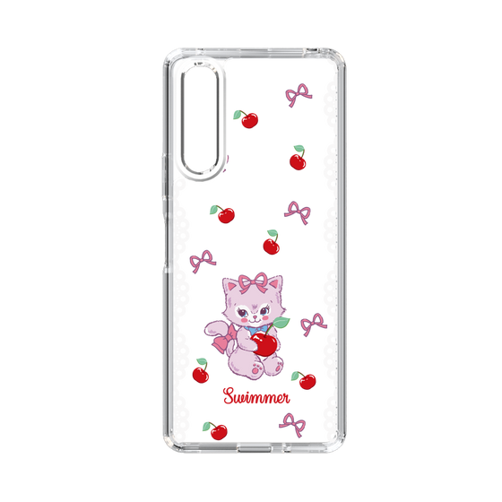 スリムプロテクションケース［ SWIMMER - チェリー - キャミー ］