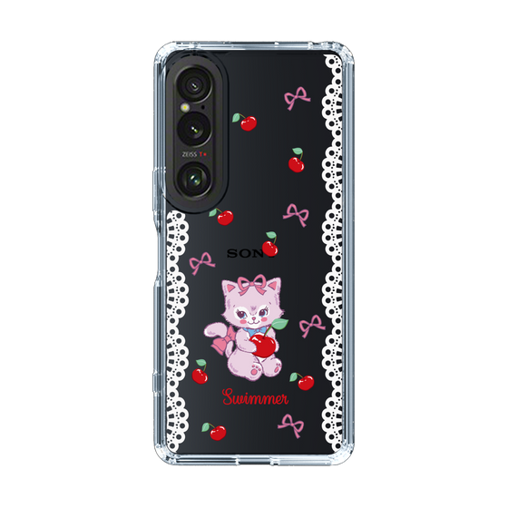 スリムプロテクションケース［ SWIMMER - チェリー - キャミー ］