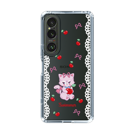 スリムプロテクションケース［ SWIMMER - チェリー - キャミー ］