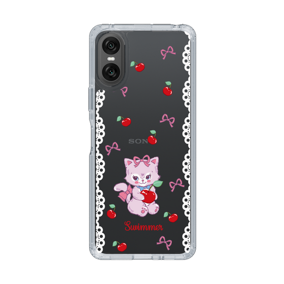 スリムプロテクションケース［ SWIMMER - チェリー - キャミー ］