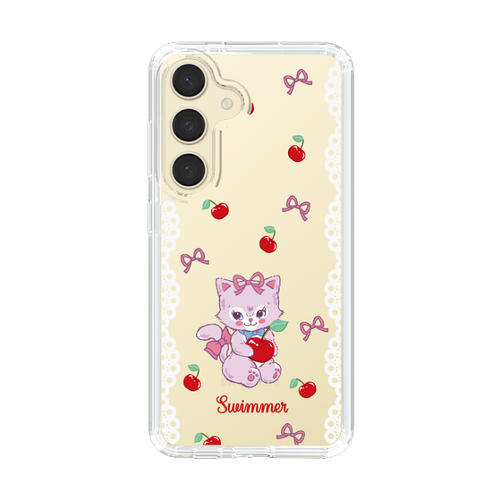 スリムプロテクションケース［ SWIMMER - チェリー - キャミー ］