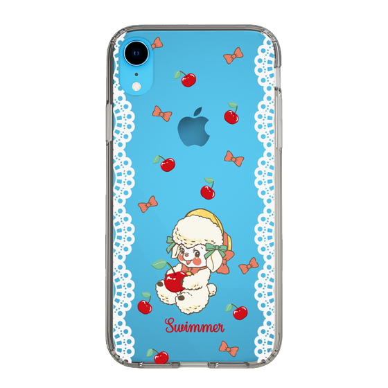 スリムプロテクションケース［ SWIMMER - チェリー - ラッフィー ］
