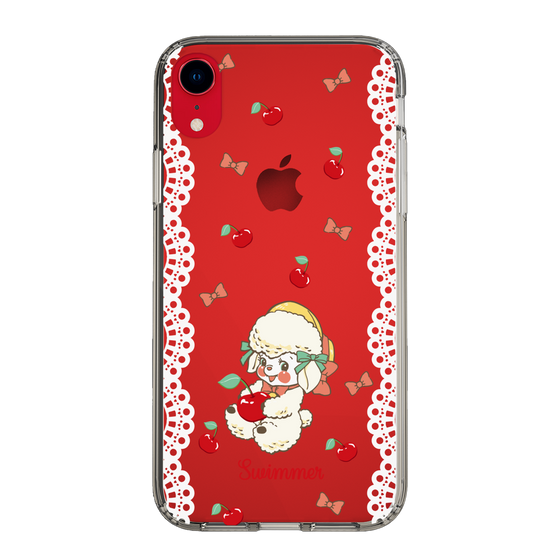 スリムプロテクションケース［ SWIMMER - チェリー - ラッフィー ］