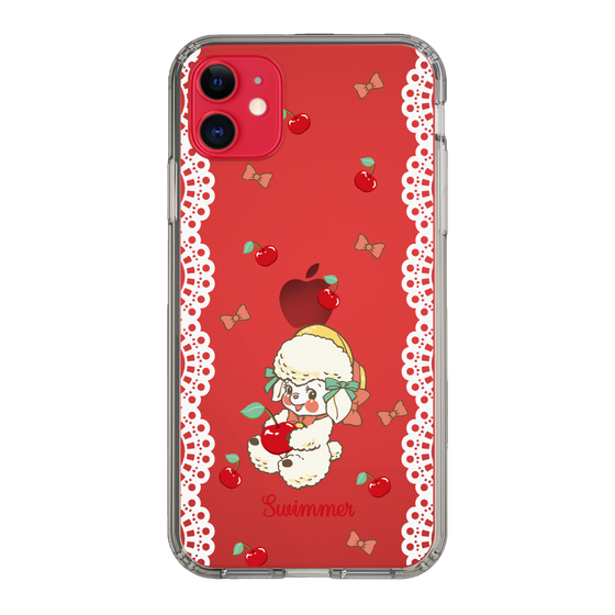 スリムプロテクションケース［ SWIMMER - チェリー - ラッフィー ］