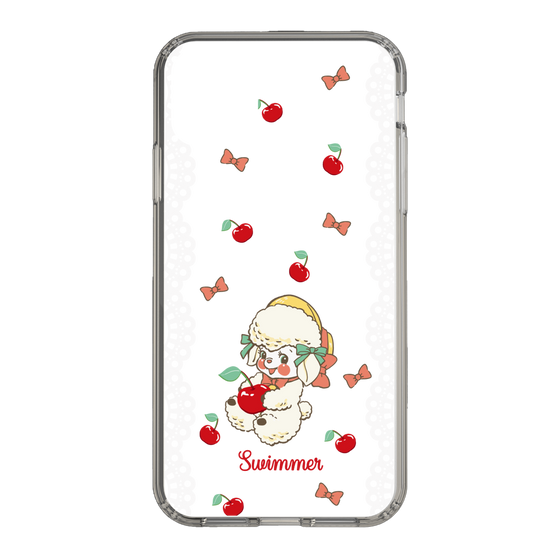 スリムプロテクションケース［ SWIMMER - チェリー - ラッフィー ］