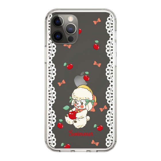 スリムプロテクションケース［ SWIMMER - チェリー - ラッフィー ］