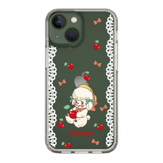 スリムプロテクションケース［ SWIMMER - チェリー - ラッフィー ］