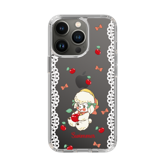 スリムプロテクションケース［ SWIMMER - チェリー - ラッフィー ］