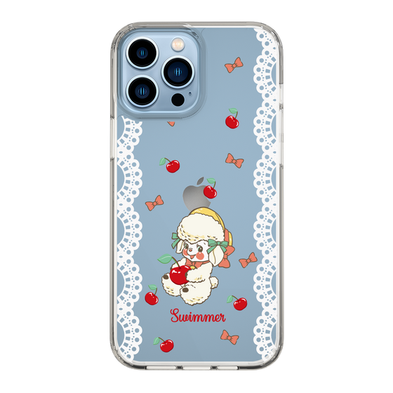 スリムプロテクションケース［ SWIMMER - チェリー - ラッフィー ］