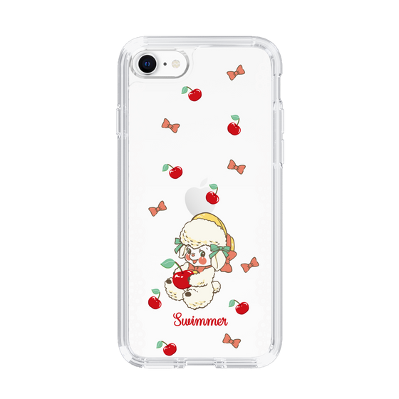 スリムプロテクションケース［ SWIMMER - チェリー - ラッフィー ］