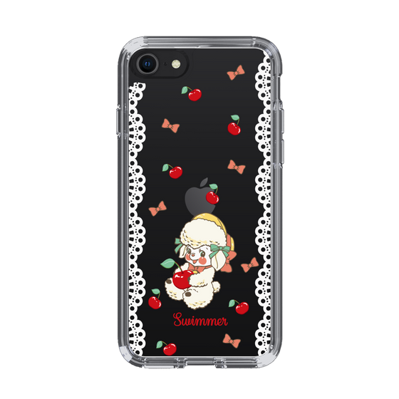 スリムプロテクションケース［ SWIMMER - チェリー - ラッフィー ］