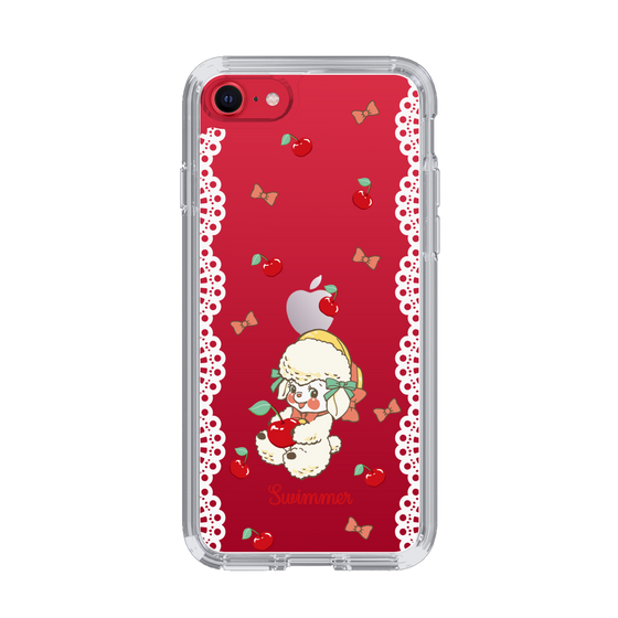 スリムプロテクションケース［ SWIMMER - チェリー - ラッフィー ］