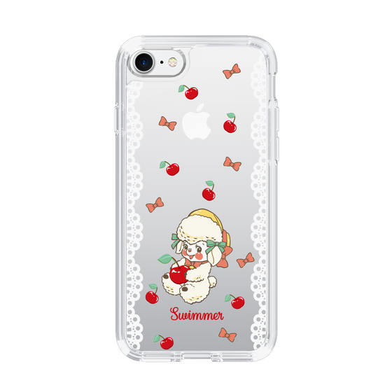 スリムプロテクションケース［ SWIMMER - チェリー - ラッフィー ］