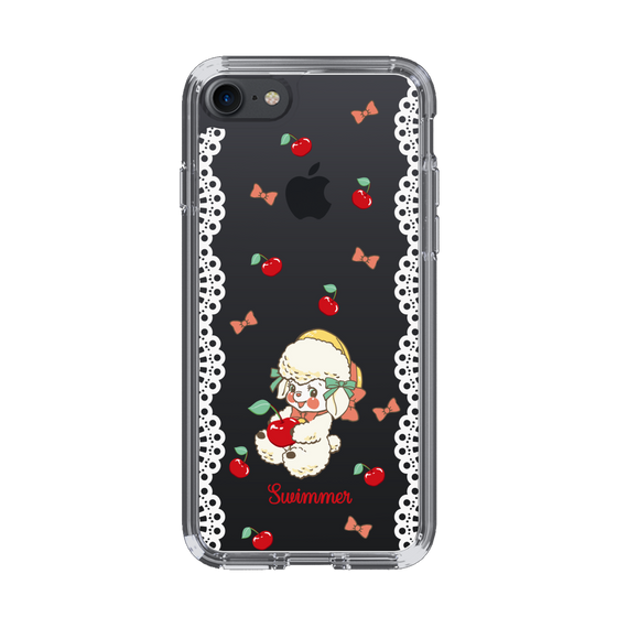 スリムプロテクションケース［ SWIMMER - チェリー - ラッフィー ］