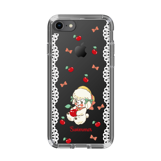 スリムプロテクションケース［ SWIMMER - チェリー - ラッフィー ］