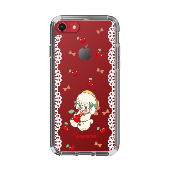 スリムプロテクションケース［ SWIMMER - チェリー - ラッフィー ］