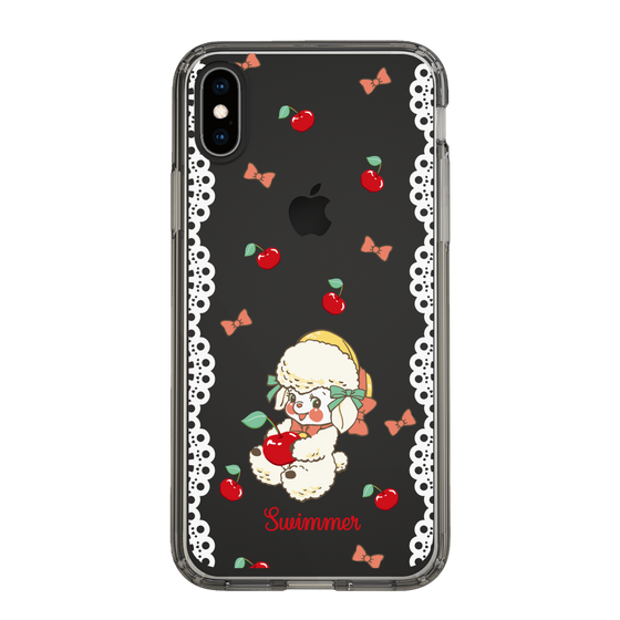 スリムプロテクションケース［ SWIMMER - チェリー - ラッフィー ］