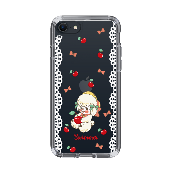 スリムプロテクションケース［ SWIMMER - チェリー - ラッフィー ］