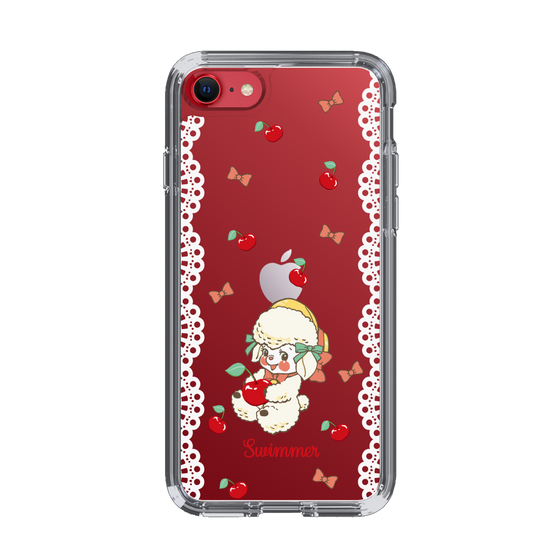 スリムプロテクションケース［ SWIMMER - チェリー - ラッフィー ］