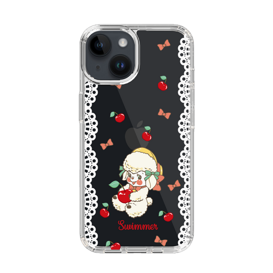スリムプロテクションケース［ SWIMMER - チェリー - ラッフィー ］