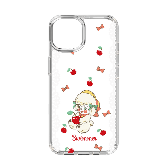 スリムプロテクションケース［ SWIMMER - チェリー - ラッフィー ］