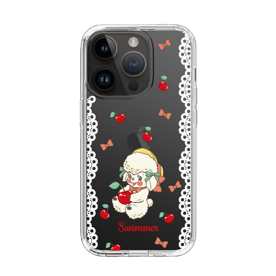 スリムプロテクションケース［ SWIMMER - チェリー - ラッフィー ］