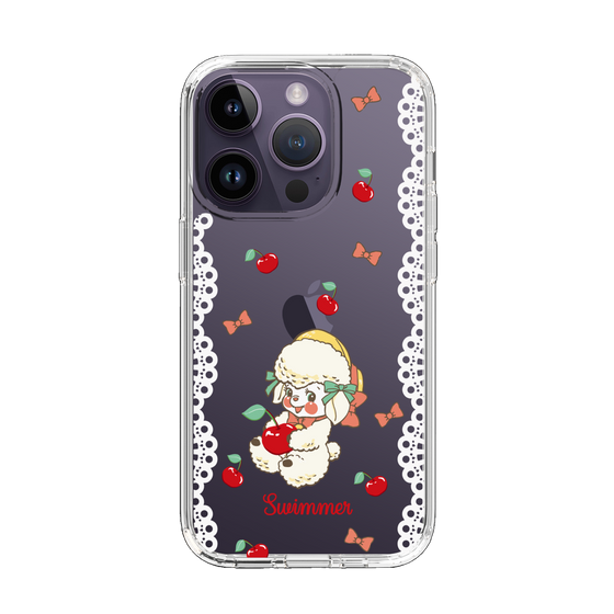 スリムプロテクションケース［ SWIMMER - チェリー - ラッフィー ］