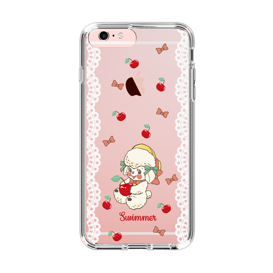 スリムプロテクションケース［ SWIMMER - チェリー - ラッフィー ］
