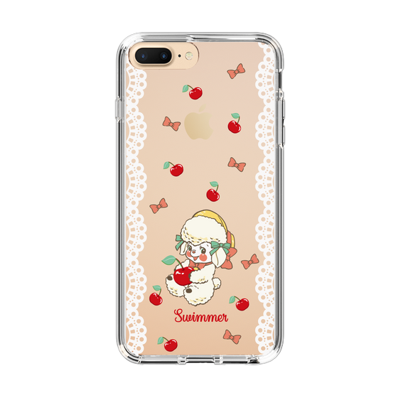 スリムプロテクションケース［ SWIMMER - チェリー - ラッフィー ］