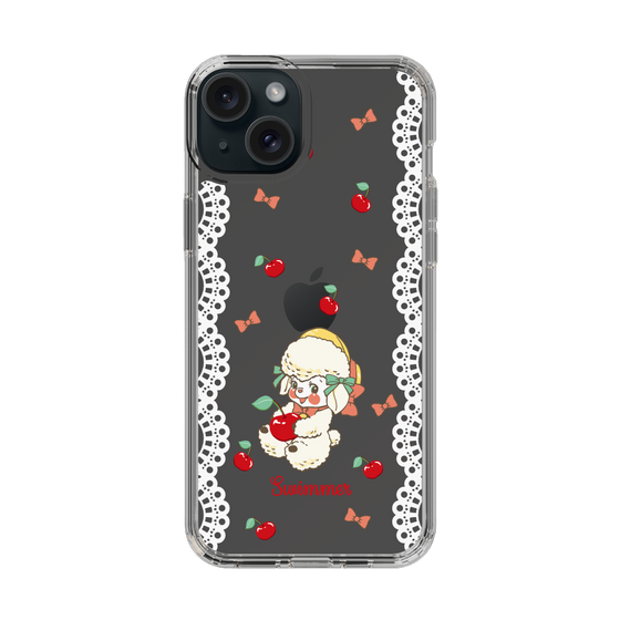 スリムプロテクションケース［ SWIMMER - チェリー - ラッフィー ］