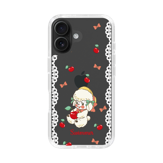 スリムプロテクションケース［ SWIMMER - チェリー - ラッフィー ］