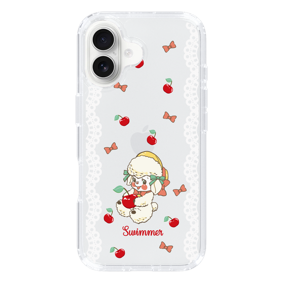 スリムプロテクションケース［ SWIMMER - チェリー - ラッフィー ］