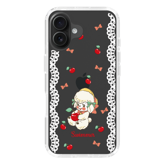 スリムプロテクションケース［ SWIMMER - チェリー - ラッフィー ］