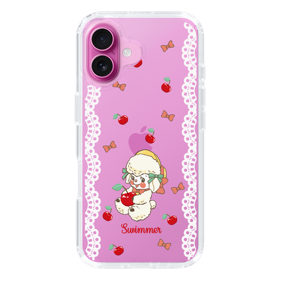 スリムプロテクションケース［ SWIMMER - チェリー - ラッフィー ］