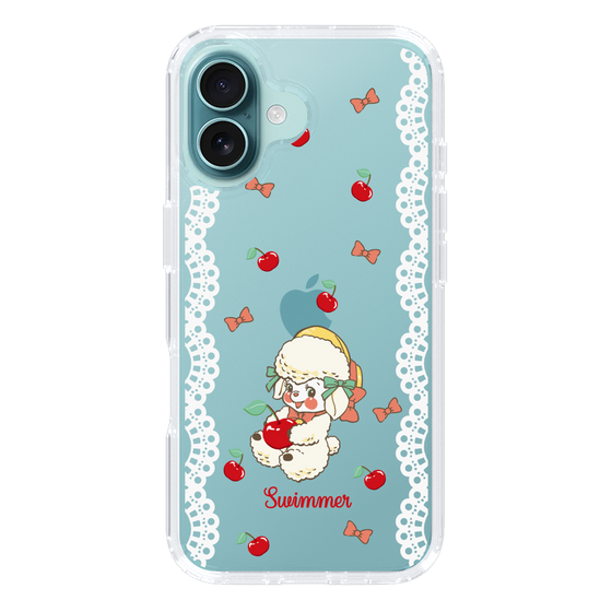 スリムプロテクションケース［ SWIMMER - チェリー - ラッフィー ］