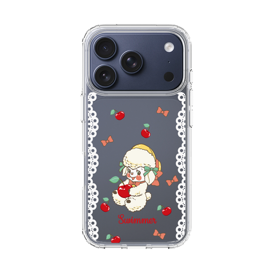 スリムプロテクションケース［ SWIMMER - チェリー - ラッフィー ］