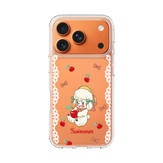 スリムプロテクションケース［ SWIMMER - チェリー - ラッフィー ］