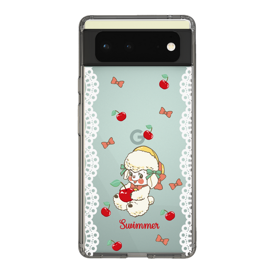 スリムプロテクションケース［ SWIMMER - チェリー - ラッフィー ］