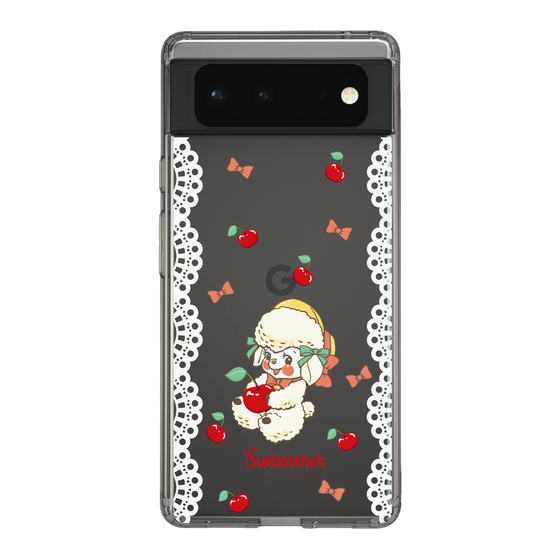 スリムプロテクションケース［ SWIMMER - チェリー - ラッフィー ］