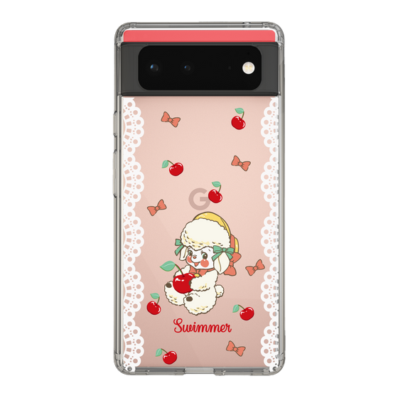 スリムプロテクションケース［ SWIMMER - チェリー - ラッフィー ］