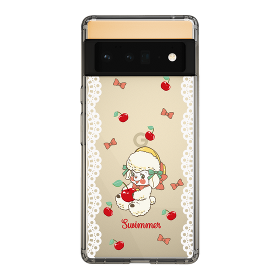 スリムプロテクションケース［ SWIMMER - チェリー - ラッフィー ］