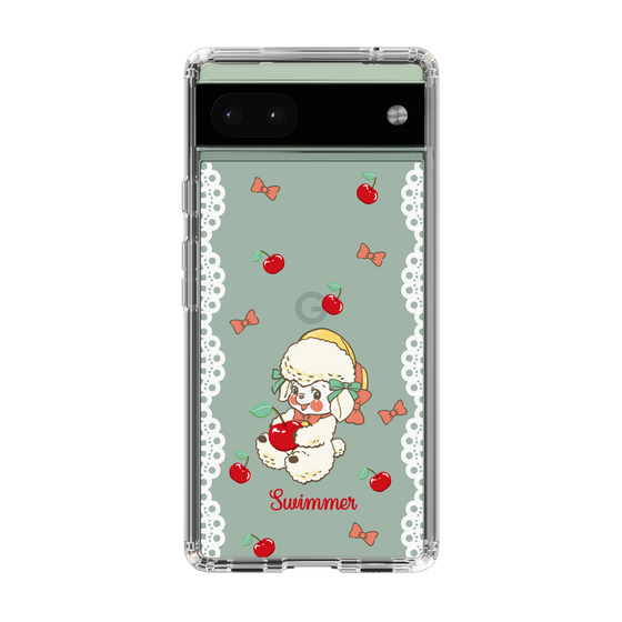 スリムプロテクションケース［ SWIMMER - チェリー - ラッフィー ］