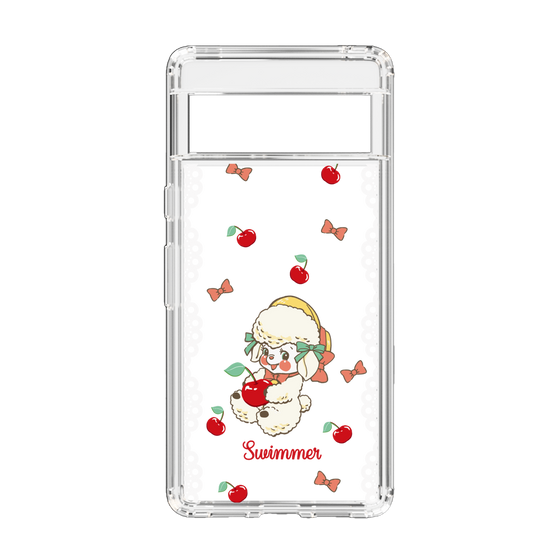 スリムプロテクションケース［ SWIMMER - チェリー - ラッフィー ］